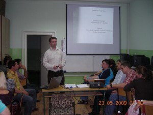 Interaktív tábla 2009 - Topolya